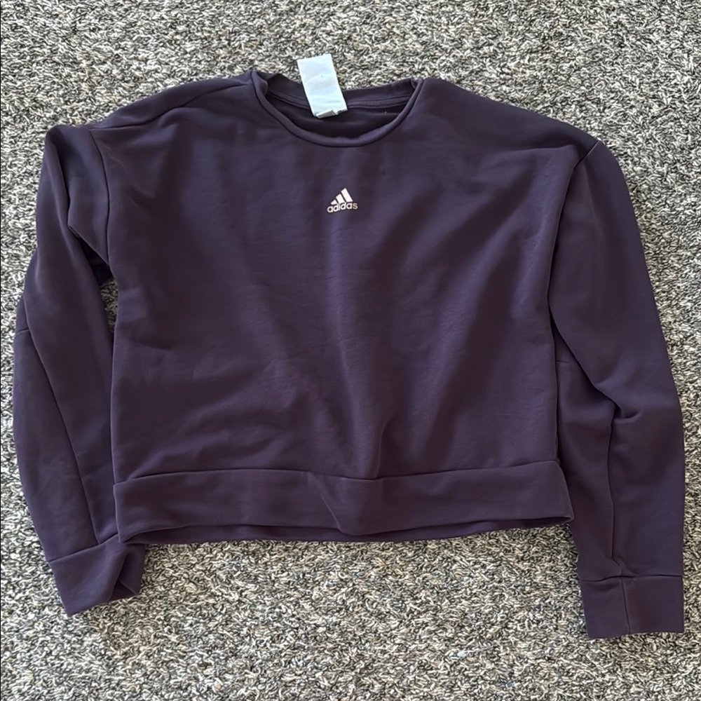 Adidas Deep Purple Crewneck